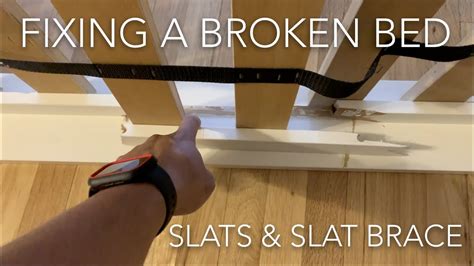 metal bracket to fix wooden slat on box spring|falling bed slats repair.